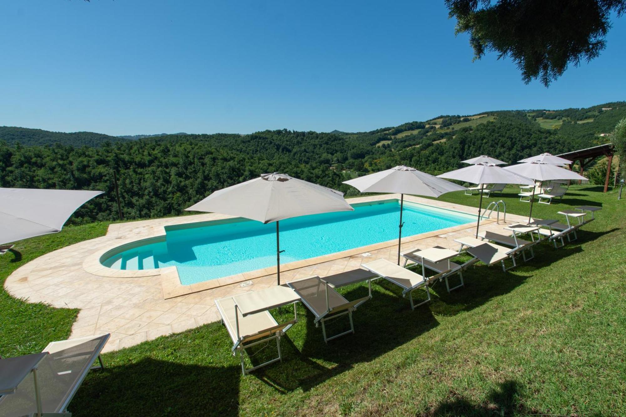 Antica Residenza Montereano Gubbio Exterior foto